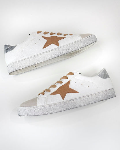 Star Sneaker in White Neutral