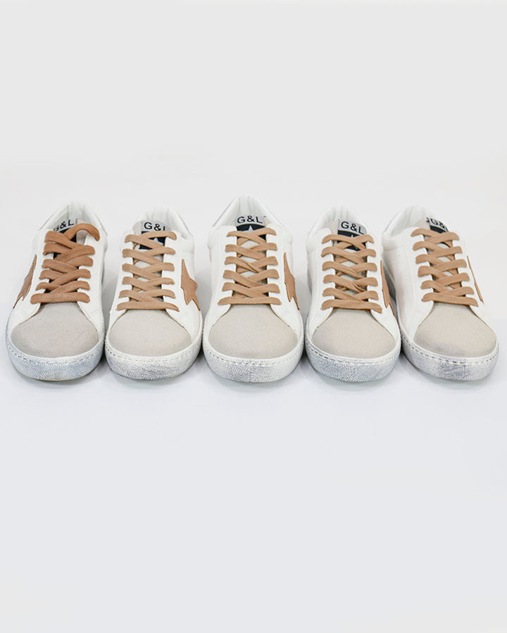 Star Sneaker in White Neutral